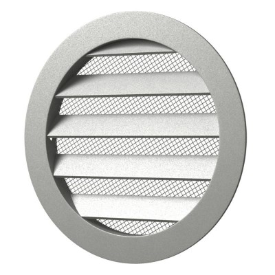 Вентиляционная решетка круглая алюминиевая 10РКМ